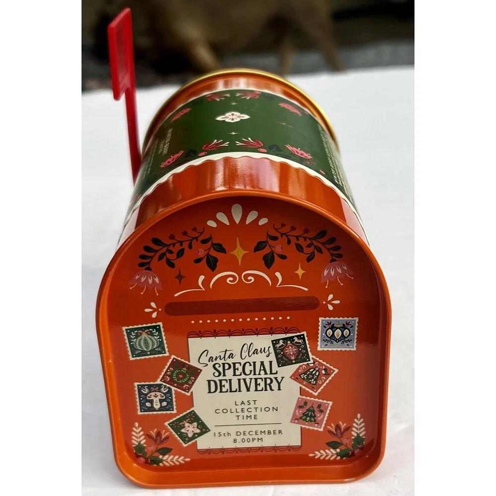 World Market Special Delivery Winter Berry Body Care Gift Set Mailbox Tin